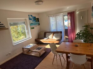 Apartamento, 1 habitación | Sala de estar