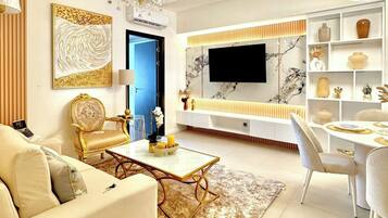 Shared Dormitory, 1 Bedroom, Accessible, Smoking | Living room