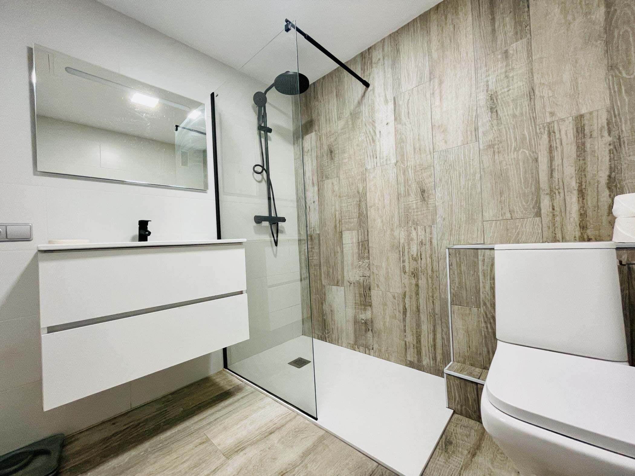Dusche, Handtücher