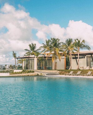 Pool - 3-bedroom villa in wonderful Punta Cana with AC comfort (Punta Cana)