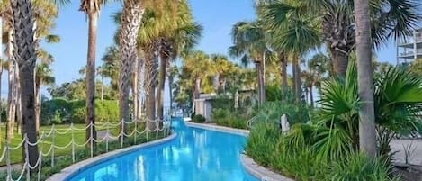 Beheizter Pool