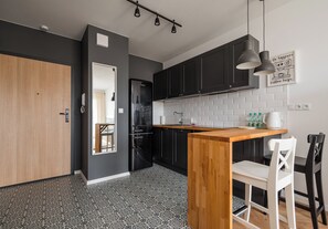 Private kitchen - Hemara Modern Apartment (Warszawa)