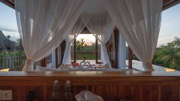 Vila Mewah, 1 Tempat Tidur King, kolam renang pribadi, pemandangan halaman | Interior