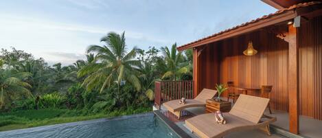 Luxury Villa, 1 King Bed, Private Pool, Courtyard View | Pool