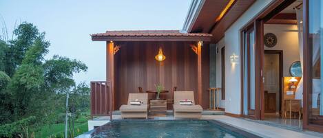 Luxury Villa, 1 King Bed, Private Pool, Courtyard View | Pool | Indoor pool