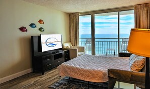 3 bedrooms, iron/ironing board, free WiFi, bed sheets - Stunning Oceanfront King Suite  at Oceans One Resort 8th Floor (Myrtle Beach)