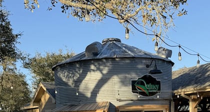 Salty Silo Bed & Breakfast, wine and beer complimentary. pizza kits avail.