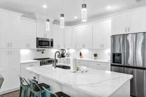 Fridge, microwave, oven, stovetop - Panama Dunes & Shores | Sleeps 26 | 2 LSV | Pools (Panama City Beach)