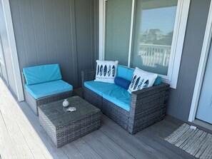 Terrace/patio - Welcome to Selah by the Sea, your perfectly located Bald Head Island escape (Bald Head Island)