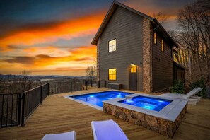 A heated pool - Discover Pool Paradise w/ Breathtaking Lake Views (Blue Ridge)