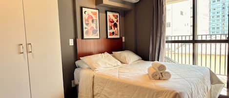 1 Schlafzimmer, Bügeleisen/Bügelbrett, kostenloses WLAN, Bettwäsche
