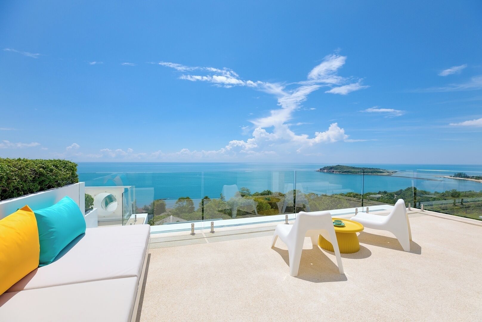 Biệt thự dành cho gia đình, ban công, quang cảnh biển | Quang cảnh biển