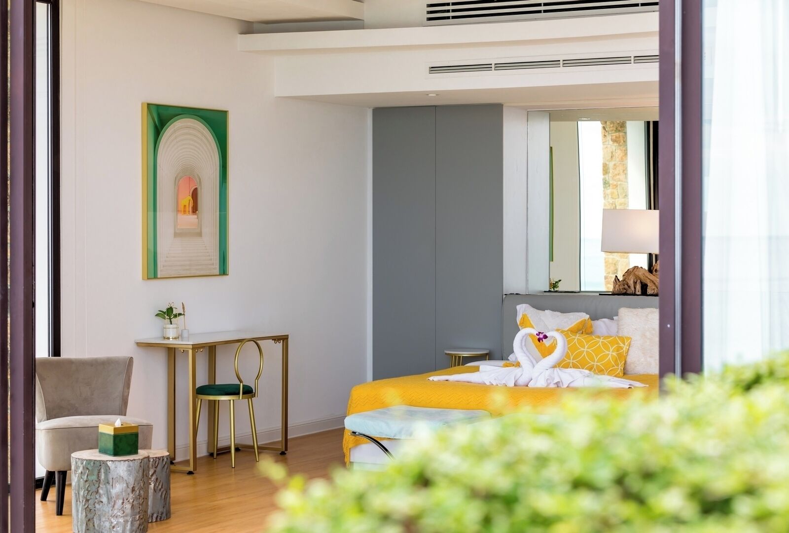 Villa - balkon - havudsigt