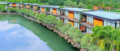 Chambre Double Standard, véranda, vue lac | Extérieur