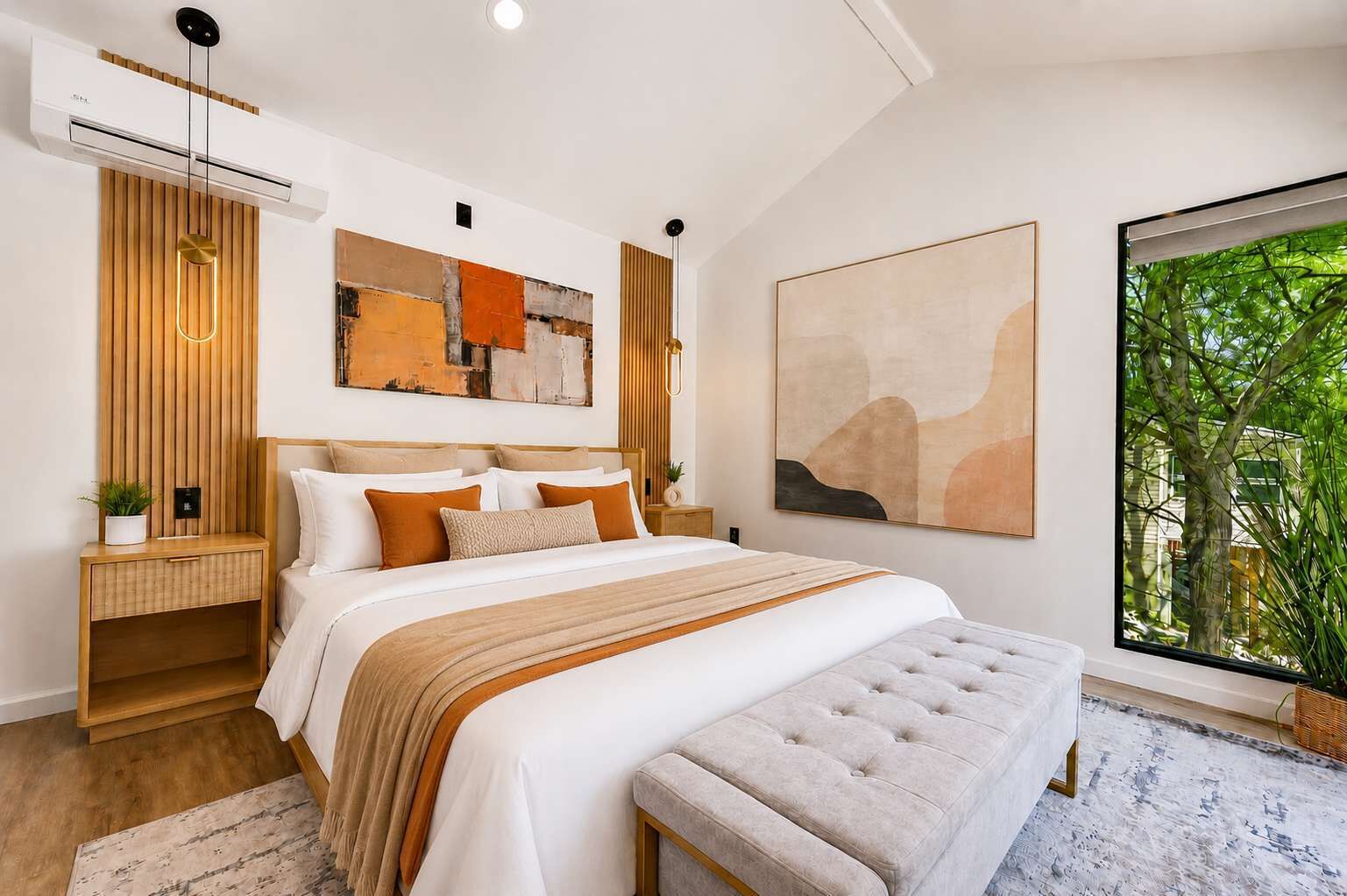 5 bedrooms, WiFi, bed sheets