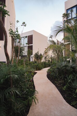 Vue depuis l’hébergement 