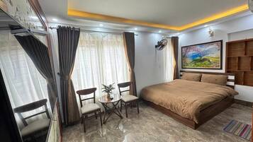 Studio – comfort, balkong, byutsikt