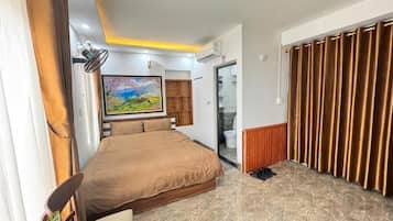 Studio – comfort, balkong, byutsikt