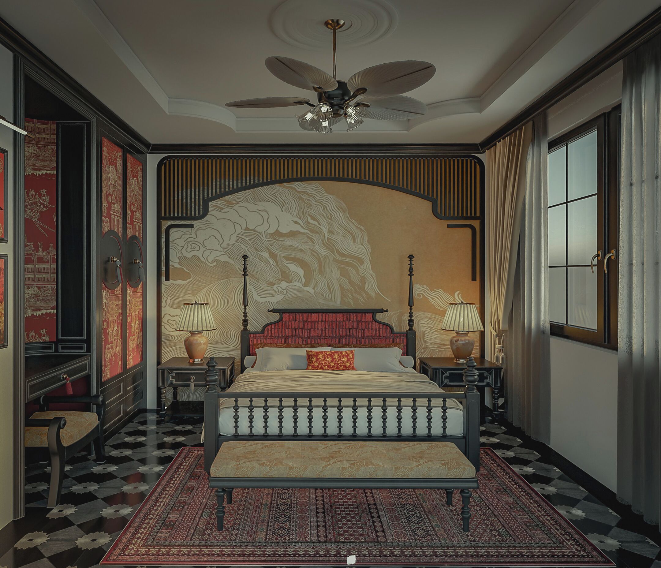 Superior-dobbeltværelse - 1 kingsize-seng