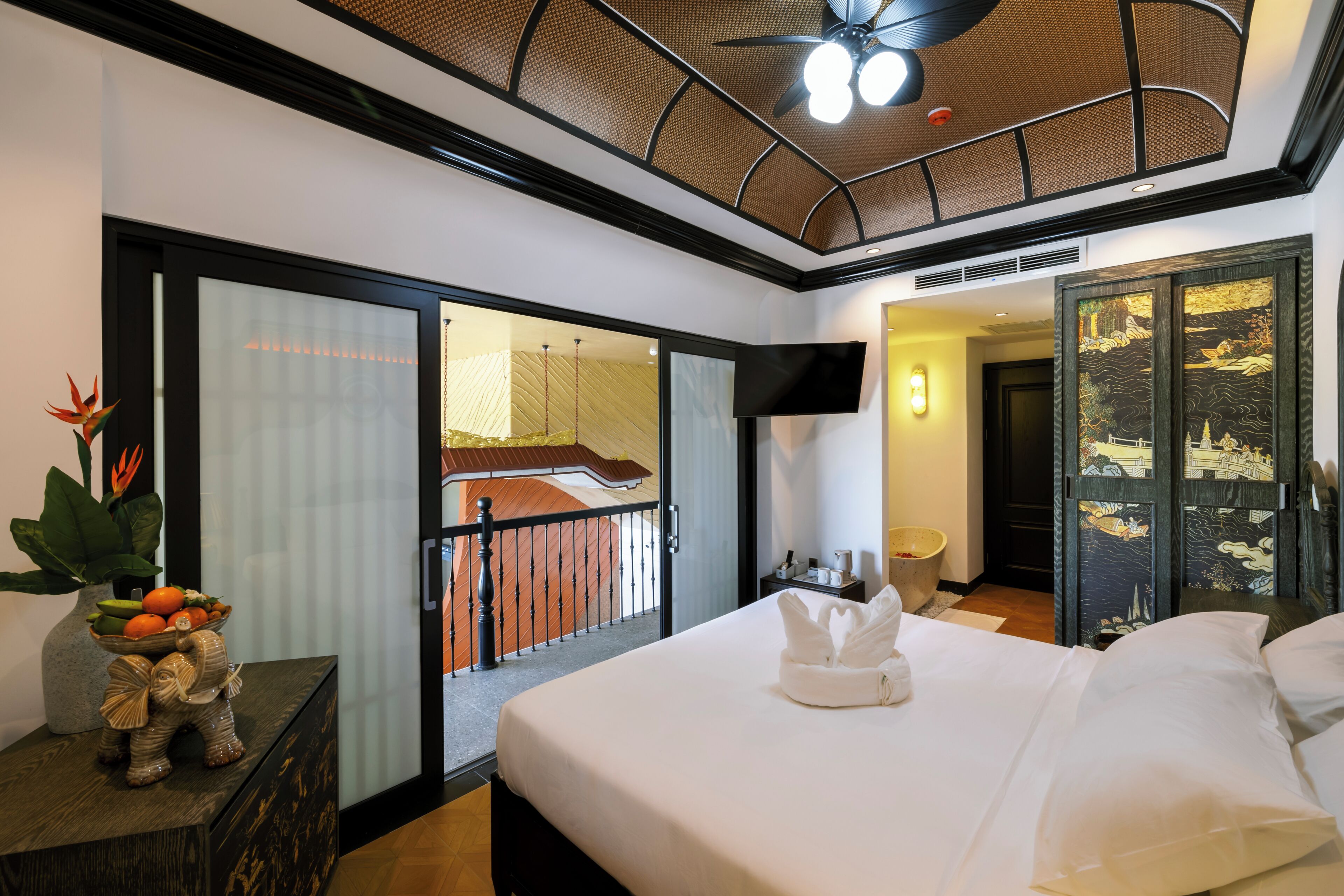 Premier Double Room, 1 Queen Bed | View from room