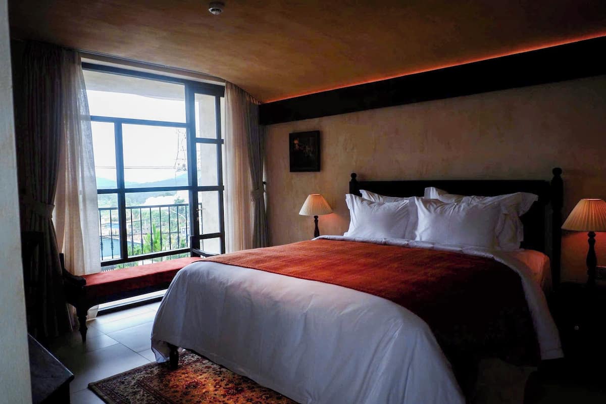 Nhà Duplex Deluxe, quang cảnh núi | Két bảo mật tại phòng, màn/rèm cản sáng, phòng cách âm
