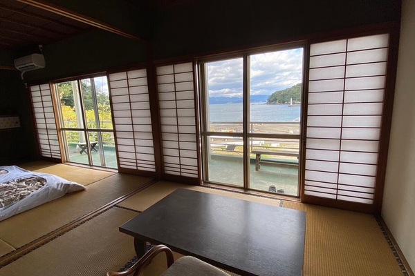 Family Villa, Sea View, Beachside | Desk, laptop workspace, WiFi (free), bed sheets