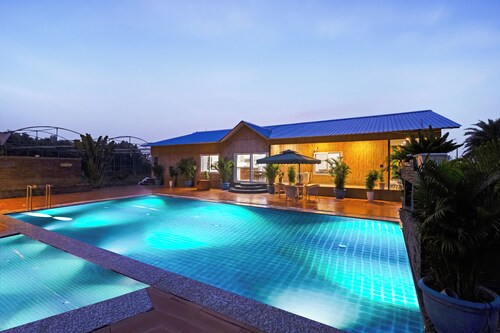 Alaya Stays Aurea 4 BHK Farm With Pool