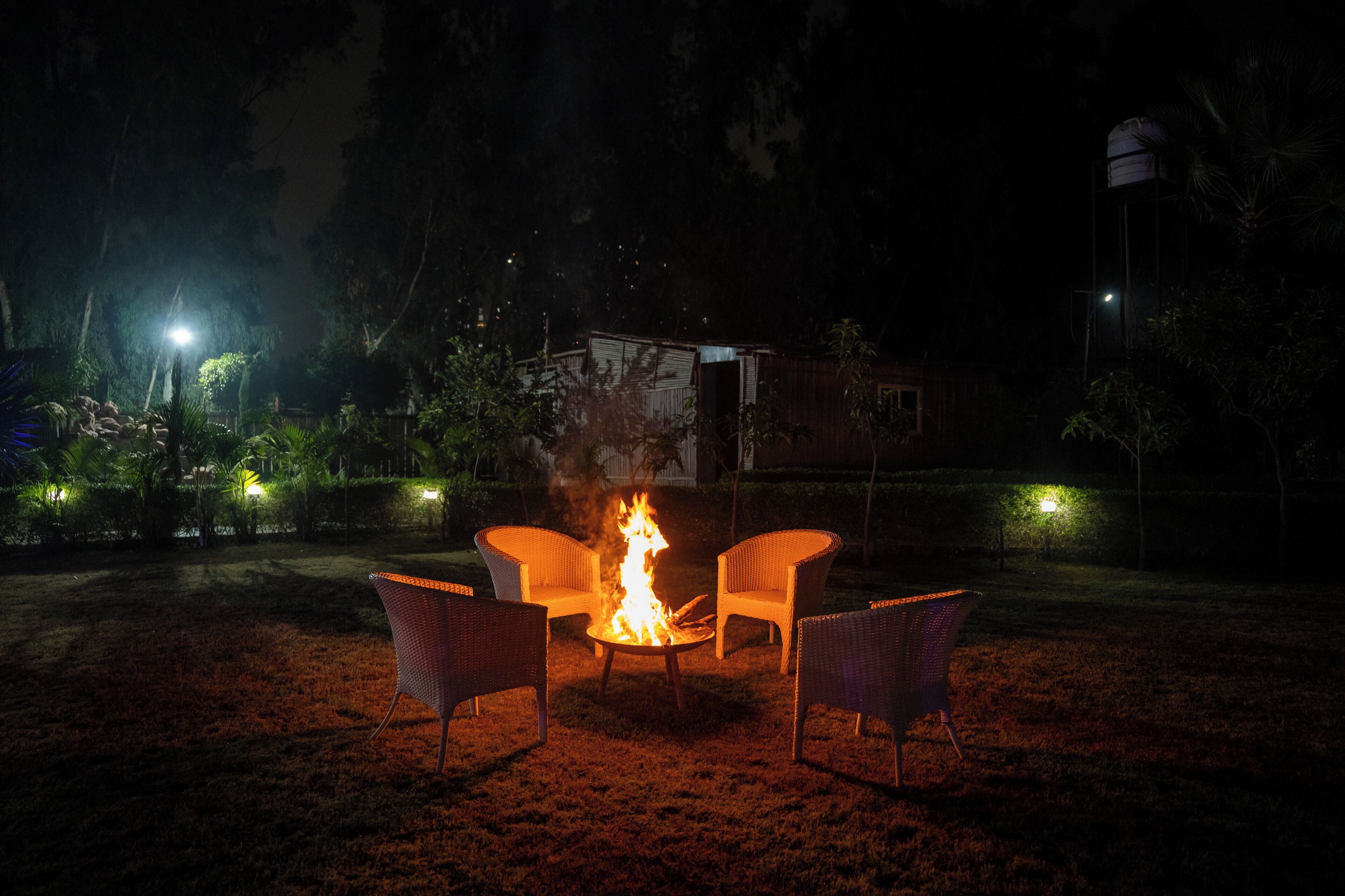 Terrein van de accommodatie