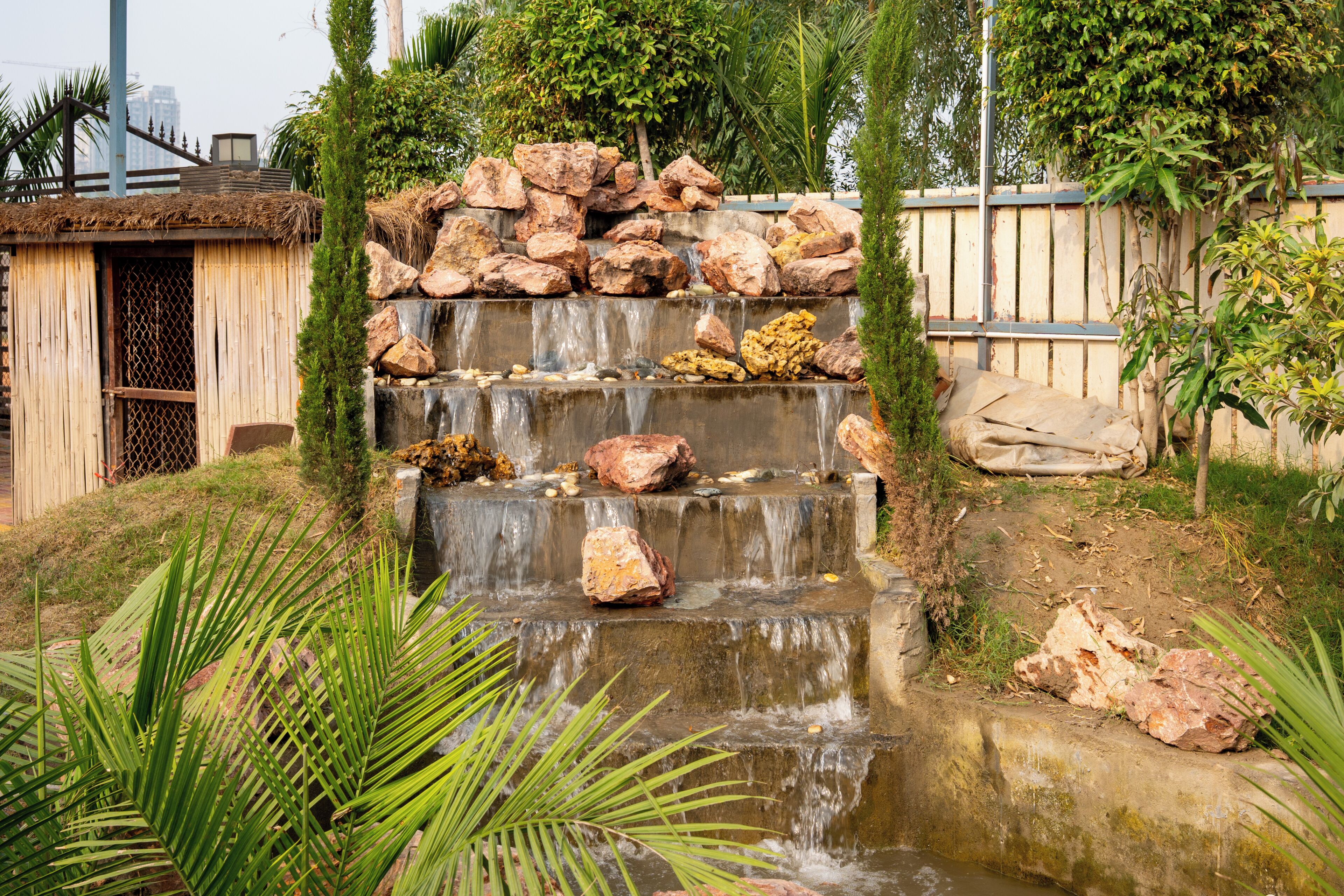 Khuôn viên nơi lưu trú