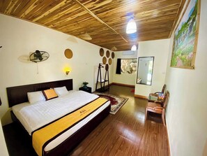 Habitación doble, vistas a la piscina