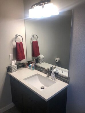 Bathroom - 3143 Dover #1 · Modern Apartment High End Finishes & Washer/Dryer In-unit. (Longview)