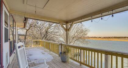 5 Mi to Granbury Square: Waterfront Escape w/ Dock