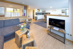 Garten Apartment - Sauna und Bergblick,Reinigungsgebühr : 115 Euro | Living area