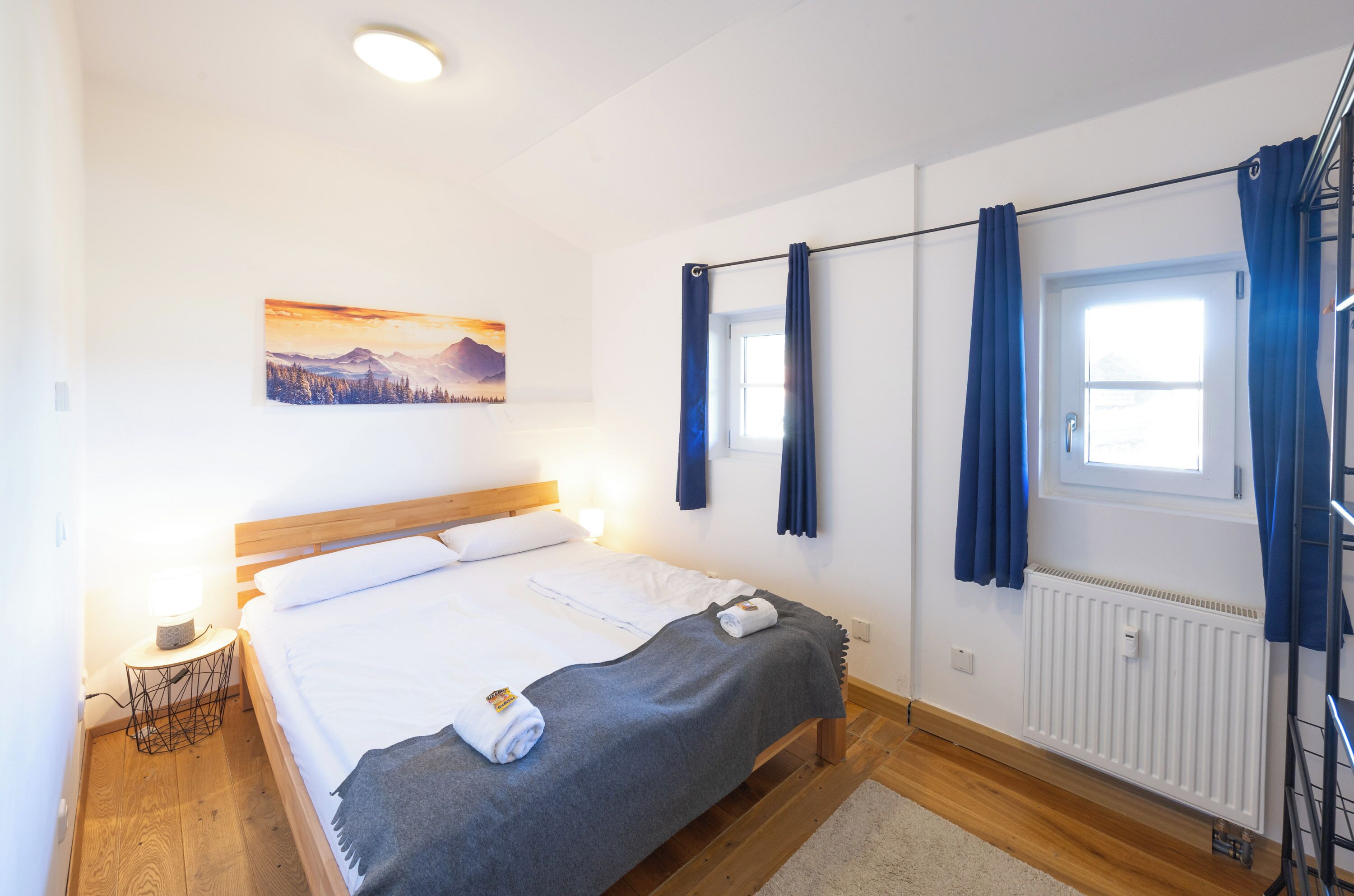 Standard-paritalo, vuoristonäköala