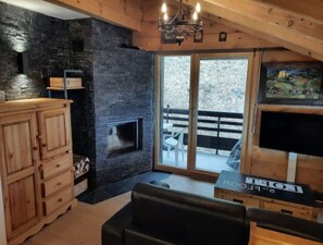 Interior detail - Apartment in Valais Near Cable Car (Nendaz)