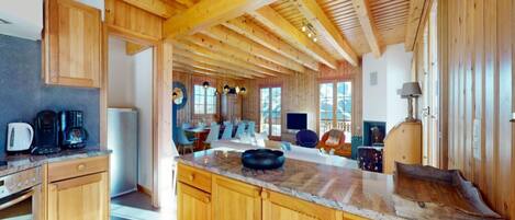 經典小木屋, 5 間臥室 | 私人廚房