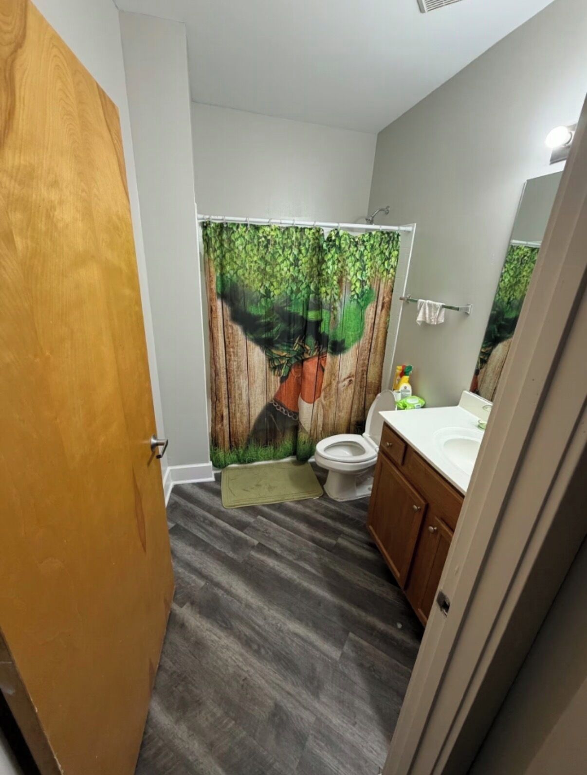 Towels, soap, toilet paper
