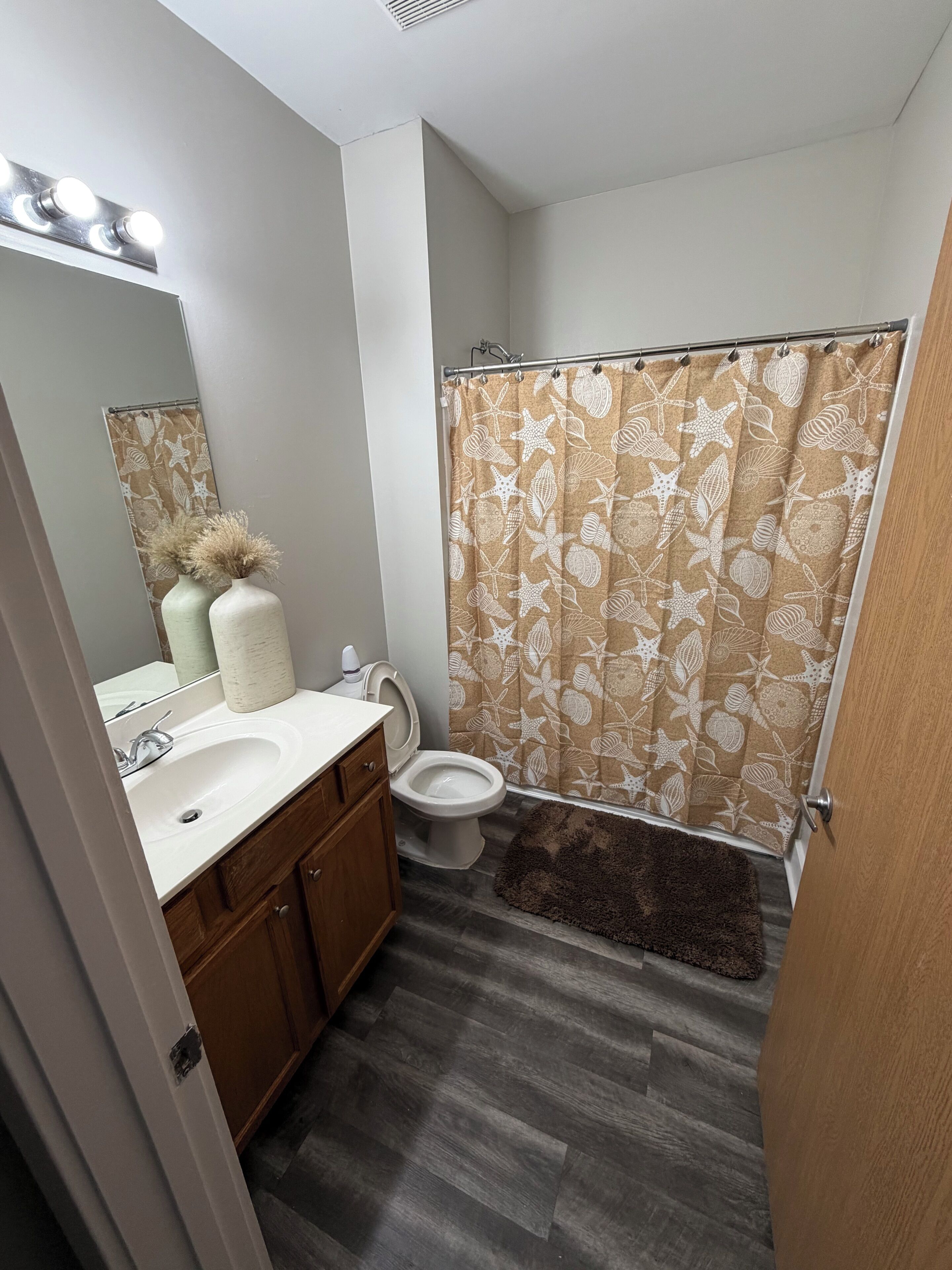 Towels, soap, toilet paper