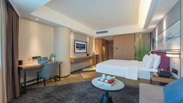 Deluxe Double Room, City View | Desk, free WiFi
