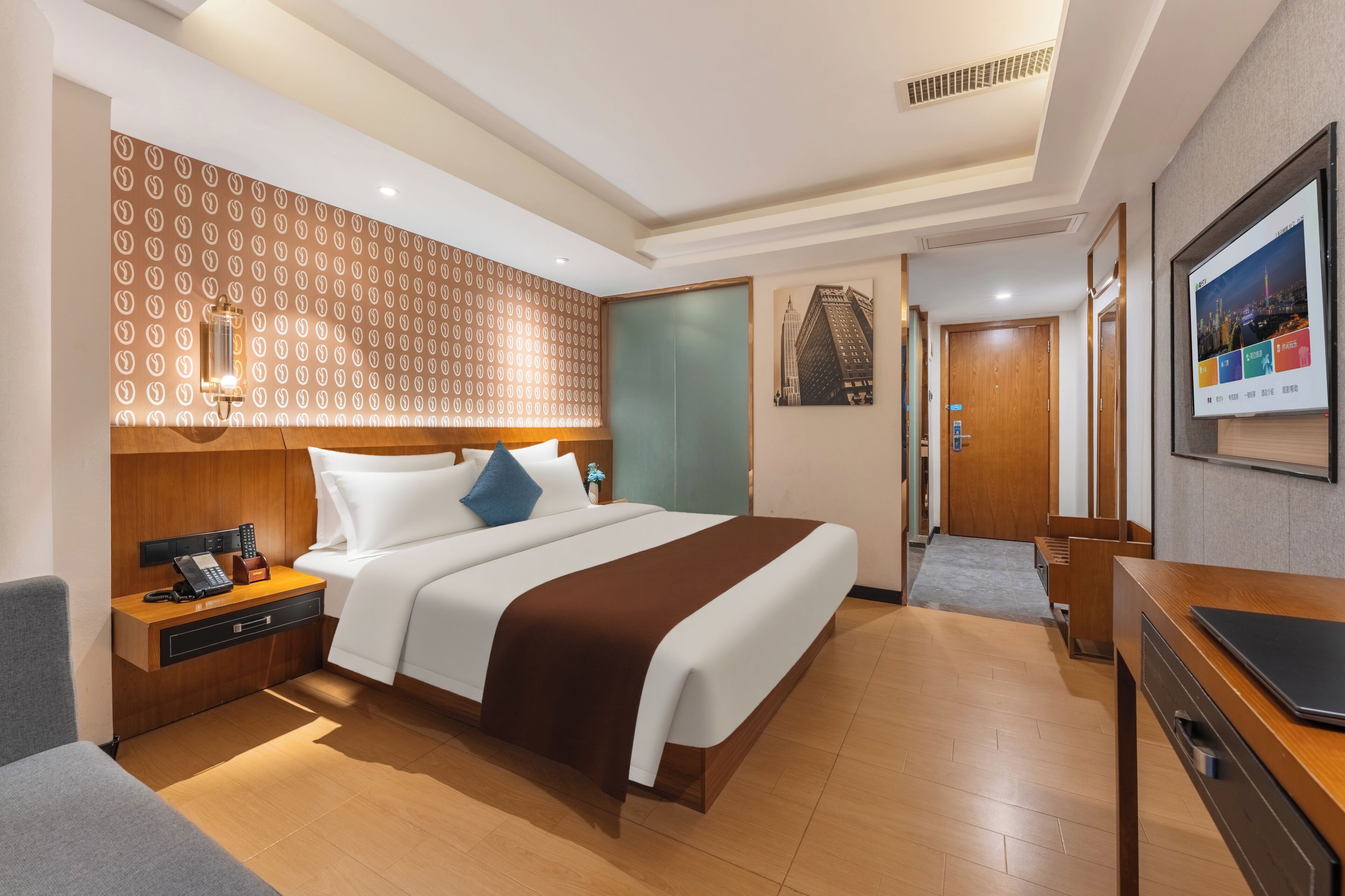 Kahden hengen comfort-huone, kaupunkinäköala