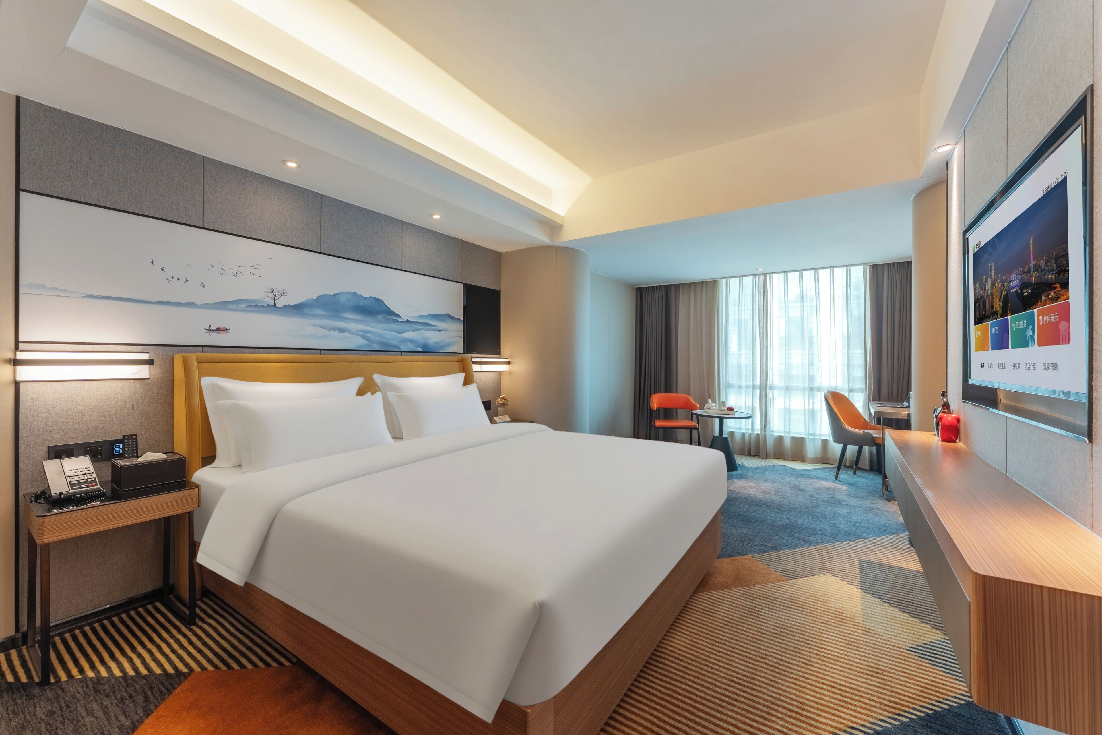 Kahden hengen deluxe-huone, kaupunkinäköala