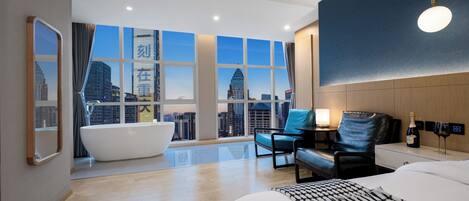 Panoramic Double Room, City View | View from room