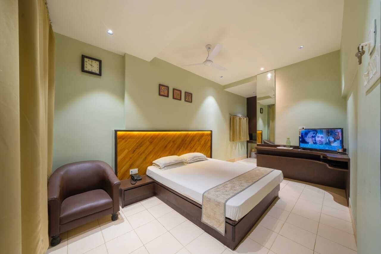 高級客房, 露台, 城市景