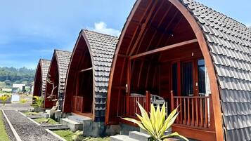 Deluxe tweepersoonskamer, 1 queensize bed, airconditioning, uitzicht op binnenplaats | Exterieur