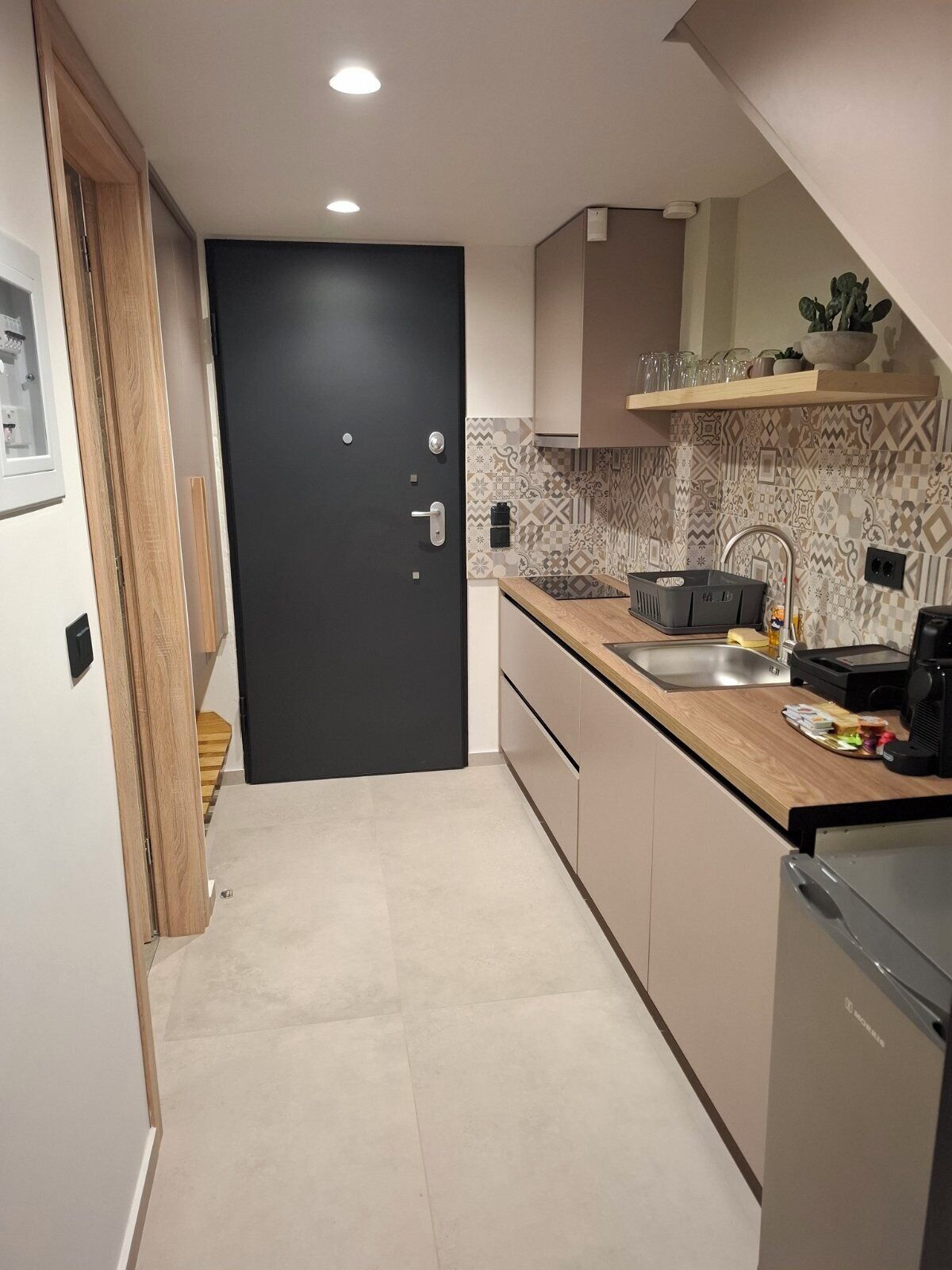 Suite Deluxe, balcone, vista mare | Angolo cottura privato