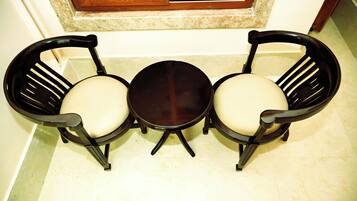 Dobbeltrom – superior, 1 kingsize-seng, balkong, byutsikt