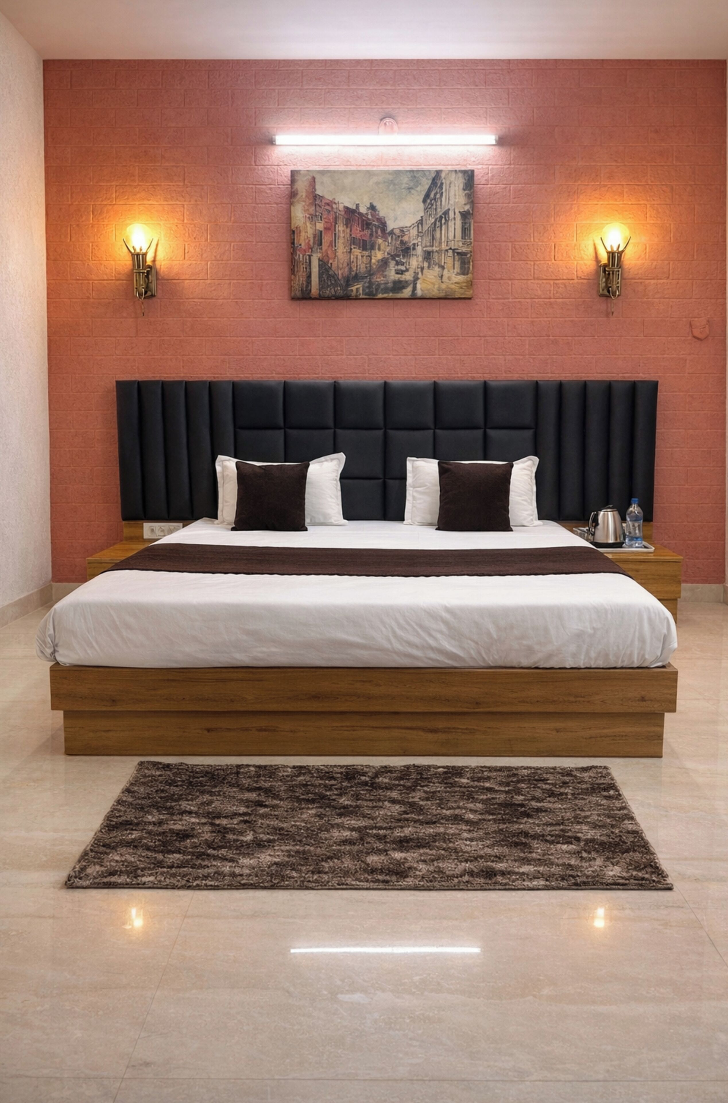 Quarto casal luxo, ar-condicionado