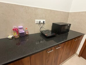 Microondas y parrilla de estufa 