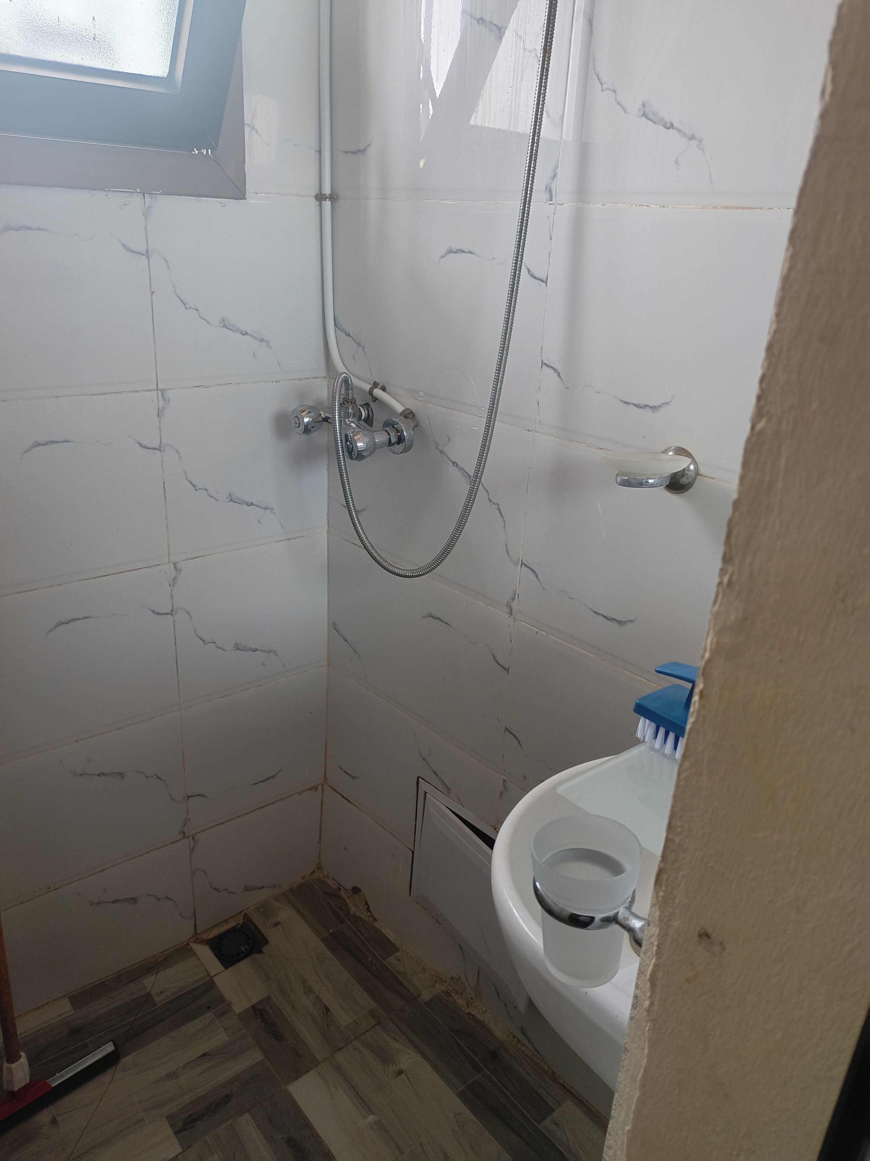 Towels, soap, toilet paper