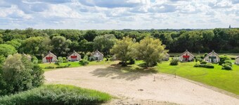 Fristående sjöbungalow för 6 pers.